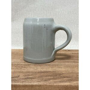 German Stoneware Stein Mug .25 L Marked W Pottery Crock